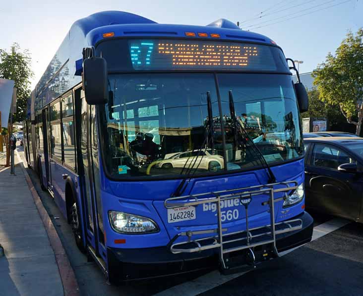 Santa Monica Big Blue New Flyer Xcelsior XN60 1560